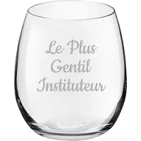 Royal Leerdam Drinkglas gegraveerd - 39cl - Le Plus Gentil Instituteur