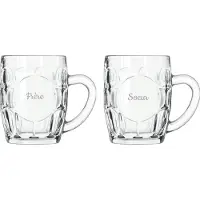 Libbey Bierpul gegraveerd - 55cl - Frere & Soeur