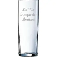 Arcoroc Longdrinkglas gegraveerd - 31cl - La Plus Sympa des Mamans