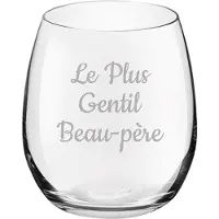 Royal Leerdam Drinkglas gegraveerd - 39cl - Le Plus Gentil Beau-père