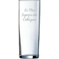 Arcoroc Longdrinkglas gegraveerd - 31cl - Le Plus Sympa des Collègues