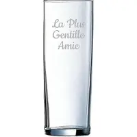 Arcoroc Longdrinkglas gegraveerd - 31cl - La Plus Gentille Amie
