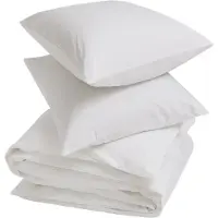 Yumeko Dekbedovertrek set Katoen TENCEL 240x220 Wit - Eco, Bio & Fairtrade