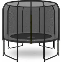 Magic Jump Fiber Grey trampoline 305 cm met veiligheidsnet