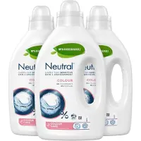 Neutral 3x Vloeibaar Wasmiddel Kleur 20 Wasbeurten 1 liter
