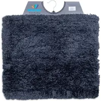 Wicotex - Bidetmat Classic Pure 50x60cm - Badmat - Antraciet - Antislip onderkant