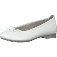 Jana 8-8-22163-20 Ballerina's | Maat 39 Dames Wit