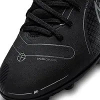 Nike Superfly 8 Club FG/MG Jr. voetbalschoenen zwart/zilver/grijs | Maat: 33.5