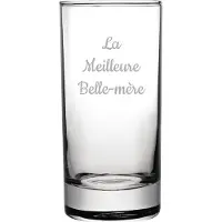 Fusion Longdrinkglas gegraveerd - 28,5cl - La Meilleure Belle-mère
