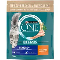 Purina One BIFENSIS SENIOR 7+ droogvoer voor katten, rijk aan kip (1 x 750g)