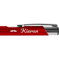 Yoursurprise Viva Pens - Tess - Balpen graveren - Rechts (Oranje/rood)