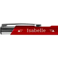 Viva Pens - Tess - Balpen graveren - Links (Oranje/rood)