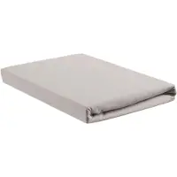 Beddinghouse - Jersey - Topper Hoeslaken - 140x220 cm - Licht grijs