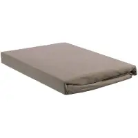 Beddinghouse Topper Hoeslaken Taupe (Jersey)-180 x 200/220 cm