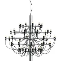 Flos 2097 Sarfatti kroonluchter LED Chroom 50 lampen