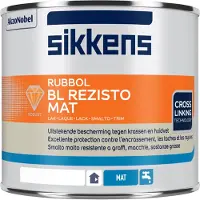 Sikkens Rubbol BL Rezisto Mat - Op Kleur Gemengd - 0,5 L