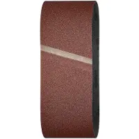 Wolfcraft Textiel schuurband | Korund | K60 | 100 x 610mm | 3 stuks - 3117000