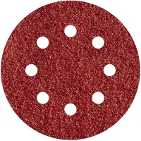 Wolfcraft Hechtschuurschijven | K120 | Geperforeerd | Ø125mm | 25 stuks - 2251100