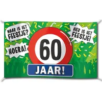 Paper Dreams Gevel Vlag - 60 Jaar