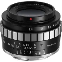 TTArtisan APS-C 23mm F/1.4 Fuji X mount Black+Silver