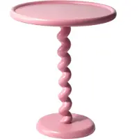 Pols Potten Side Table Twister Pink