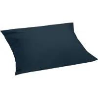 Yumeko Kussensloop Percal Katoen 50x60 Blauw - Eco, Bio & Fairtrade