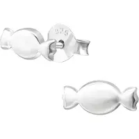 Montebello Princess Oorbellen Candy - 925 Zilver E-Coating - Snoepje - 8x4mm