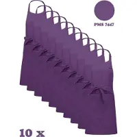 Kariban Awesome-Gifts - Horeca schort - Keukenschort - Kookschort - Barbecueschort - onbedrukt - 76 x 90 cm - per 10 stuks - Purple