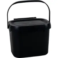 Addis Keuken Caddy 4,5 liter - Afvalbakje - Keuken afvalbakje - Zwart