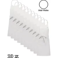 Kariban Awesome-Gifts - Horeca schort - Keukenschort - Kookschort - Barbecueschort - onbedrukt - 76 x 90 cm - per 10 stuks - White