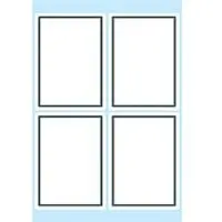 Herma Etiket 5713 40x55mm schrift grijs kader 24 stuks - 9 stuks