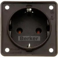 Berker 941852501 - Type F - Braun - Thermoplastisch materiaal - 250 V - 16 A - 50 Hz