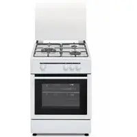 Vitrokitchen Cb5530bb Butaangasfornuis Met Oven 3 Branders