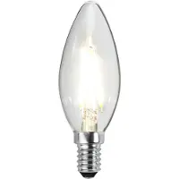 Star Trading Kaarslamp - E14 - 2.3W - Koel Wit - 4000K - Filament - Helder