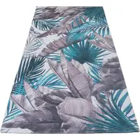 Veer Carpets Vloerkleed palm green 70 x 140 cm