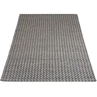 Veer Carpets Vloerkleed tino antraciet 160 x 230 cm