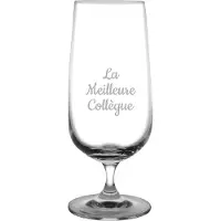 Fusion Bierglas op voet gegraveerd - 41cl - La Meilleure Collègue
