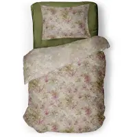 Linnick Dekbedovertrek Katoen Fable Meadow - beige 140x200/220cm