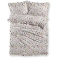 Linnick Dekbedovertrek Katoen Briar Ruches - multi 240x200/220cm