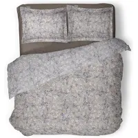 Linnick Dekbedovertrek Katoen Willow - grey 200x200/220cm