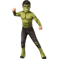 Rubies Hulk Disguise Endgame Classic Groen 5-8 Years