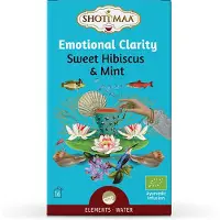 Shoti Maa Elements "Emotional Clarity" - Biologische kruiden-specerijenthee Een biologische kruiden-specerijenthee met hibiscus, munt en zoethout