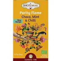 Shoti Maa Elements "Purity Flame" - Biologische kruidenthee kruiden-specerijenthee chocolade, munt en chili.