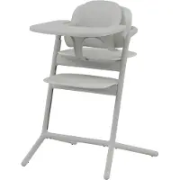 Cybex Kinderstoel Lemo 3-in-1 Suede Grey/Mid Grey met Babyset & Eetblad