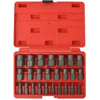 vidaXL Schroefverwijdering set 25-delig staal