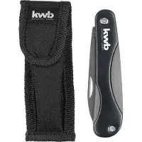 Kwb zakmes - 75 mm - Met hoes - 016020