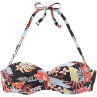 s.Oliver Bikinitop gemengde kleuren / zwart