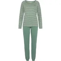 Vivance Pyjama pasteelgeel / smaragd