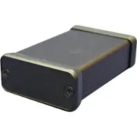 Hammond Electronics 1455L1201BK Profielbehuizing 120 x 103 x 30.5 Aluminium Zwart 1 stuk(s)