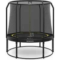 Magic Circle Pro Black Trampoline 251 cm met veiligheidsnet